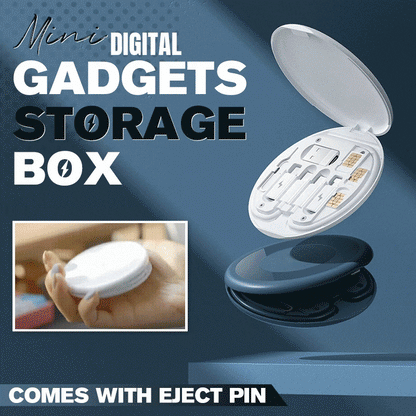 Mini Digital Gadgets Storage Box Waterproof Digital Storage Box