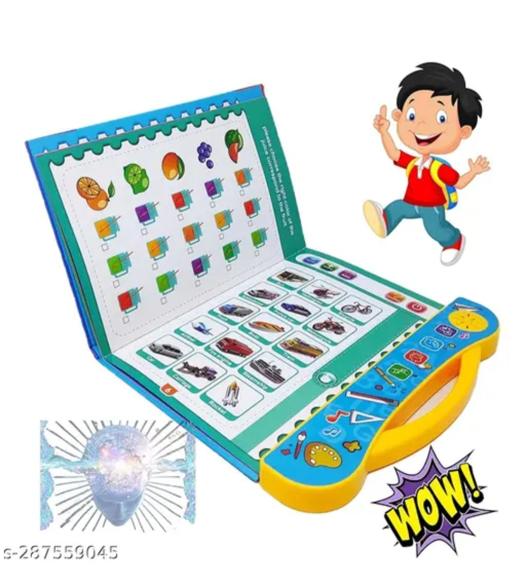 Intelligence Learning E-Book for Kids - बच्चों की बोलती जादुई किताब